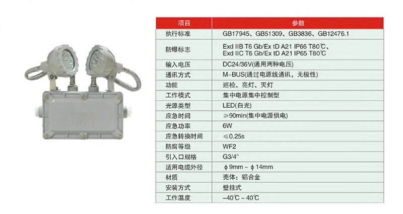 集电集控消防应急照明灯具